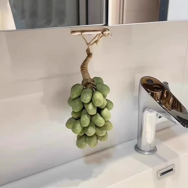 Grüne Traube Handseife – Langanhaltender Duft, Traubenförmig.