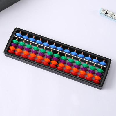 1Pcs Portable Chinese 13/17 Digits Column Abacus Arithmetic Soroban Calculating Counting Math Learning Tool For Children