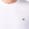 Emporio Armani Solid Logo Patch Short Sleeve T-Shirt Men tops White 8N1TQ61JRGZ0100