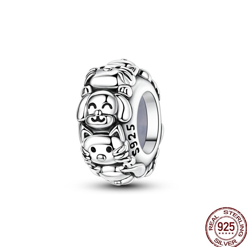 Original Copper Halloween Charms Pumpkin Doctor Skeleton Bead Pendant Fit 3Mm Bracelet Diy Jewelry Gift For Women