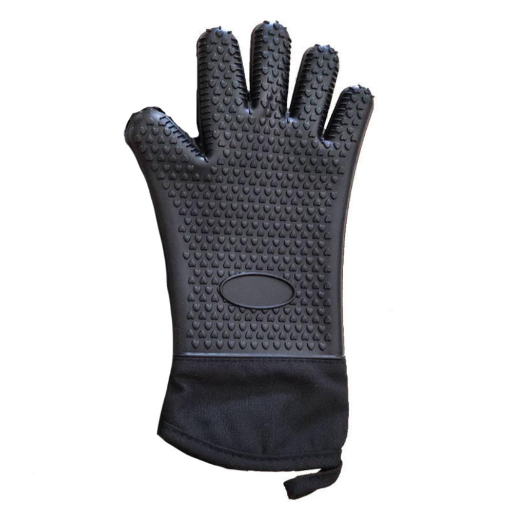 Heat Resistant Baking Gloves Double Layer Kitchen Gloves Baking Utensils Oven Gloves  Home