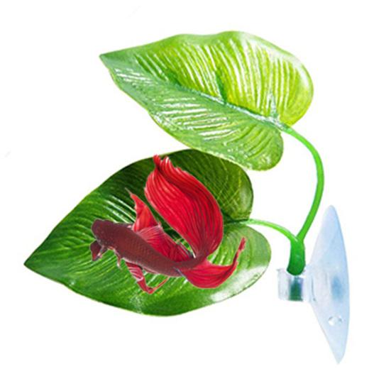 Aquarium Fish Tank Simulation Leaves Landscaping Artificial Plants Ornament