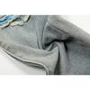 M33 Amiri Men's and Women's American Style Trendy Jeans with Fabric Patches, Holes, Embroidery, Casual and Fashionable High Street Pants