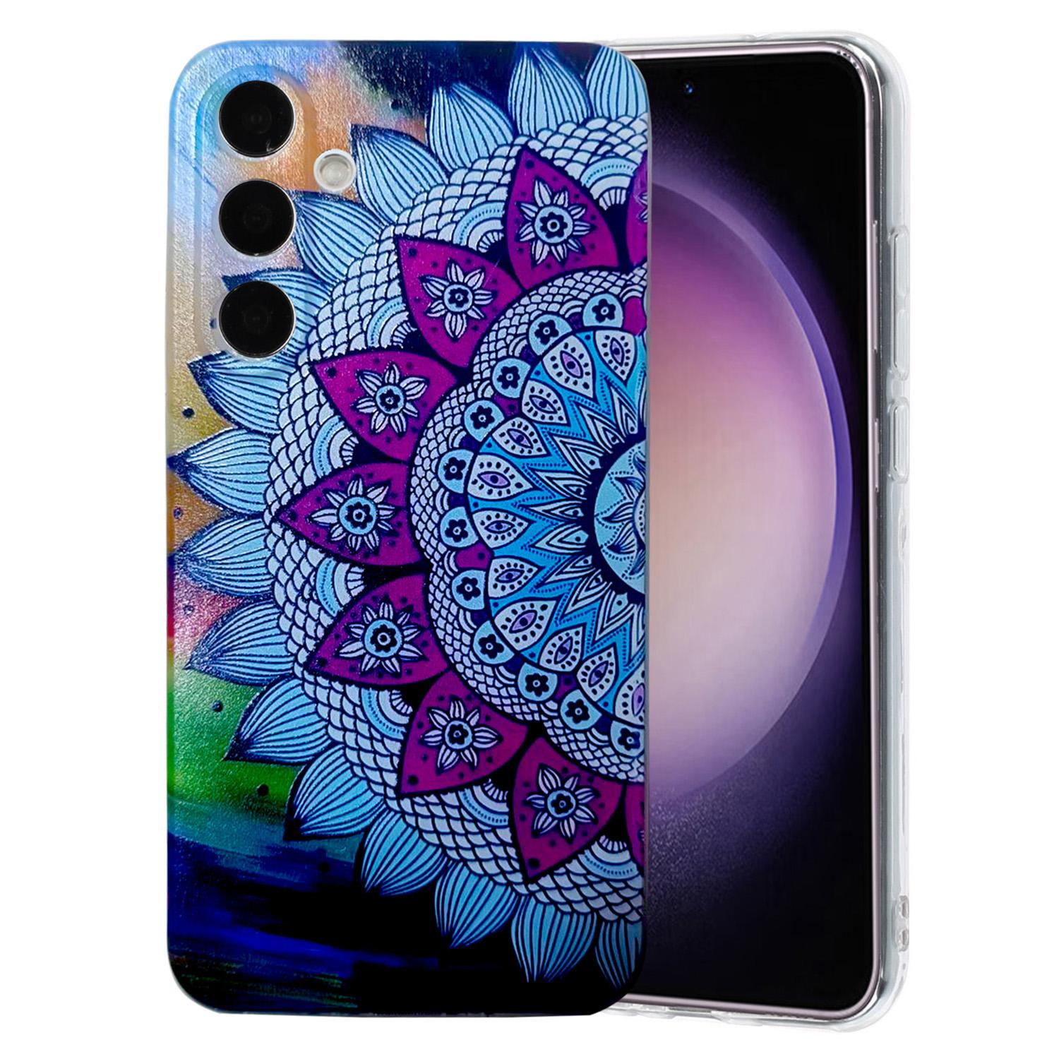 

For Samsung Galaxy A56 5G Case Pattern Printing Cell Phone TPU Back Cover Skull