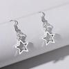 Y2K Star Earrings Star Goddess Necklace Stars Gifts Modern Stars Charm Earrings Drop Earrings