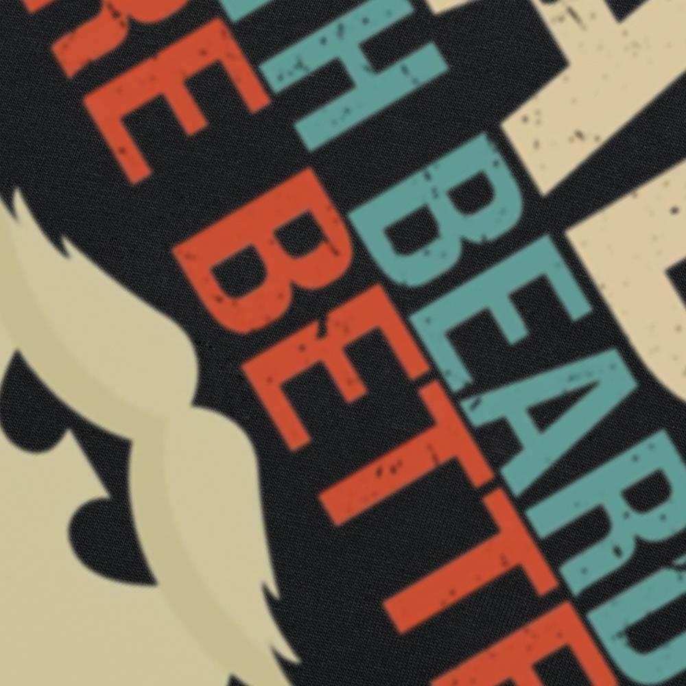 Funny Dads with Beards Are Better Graphic T-shirts Men Fashion Casual Oversized Tshirt 100% Cotton Loose Oversized T Shirt