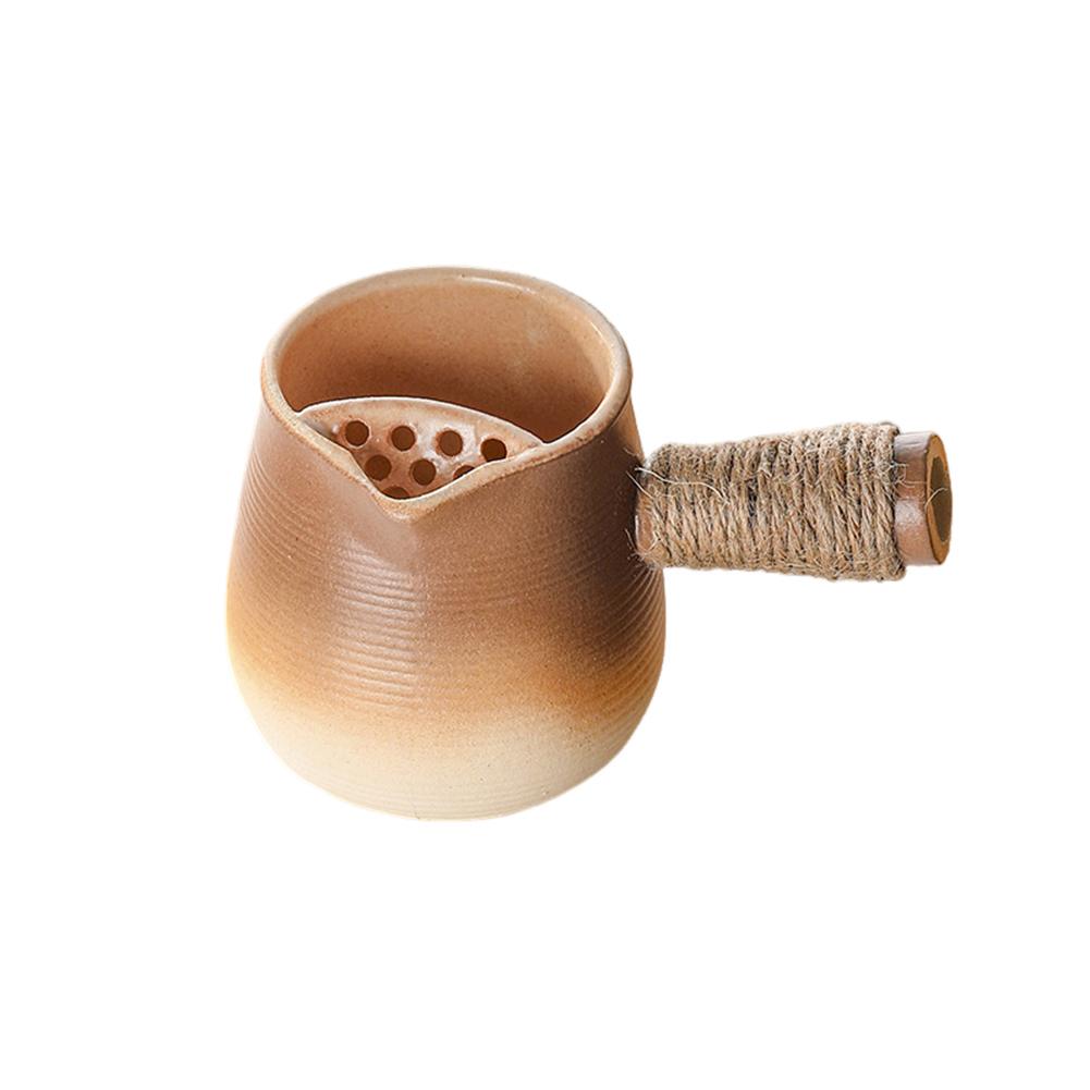 Kolip Mini Ceramic Teapot HandmadeTea Pot Travel Tea Mug For Carbon Furnace Electric Ceramic Furnace