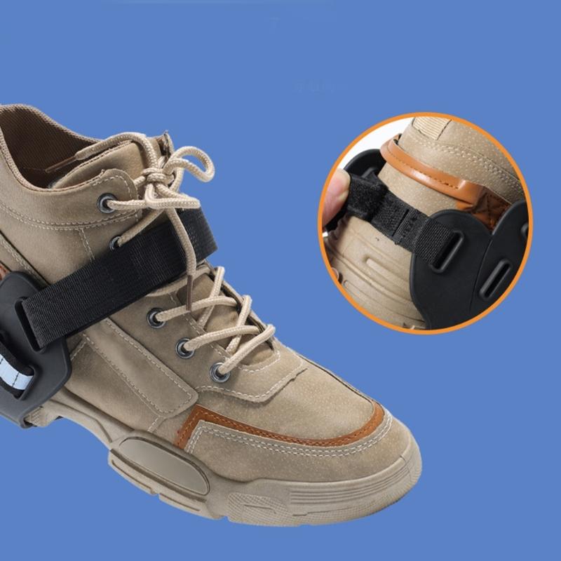 9 Claws Nails Antislip Shoe Cover Nonslip Traction Ice Cleats Walk Crampon Spikes Grip for Hiking Winter Mountain Road