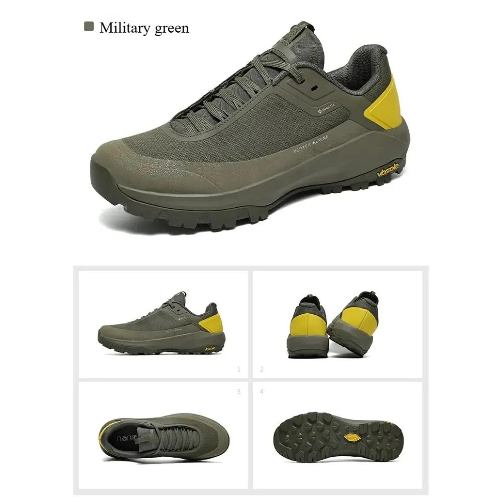 2025 High-quality outdoor climbing shoes Men's Lightweight breathable skidproof shock absorption all-terrain off-road sneakers