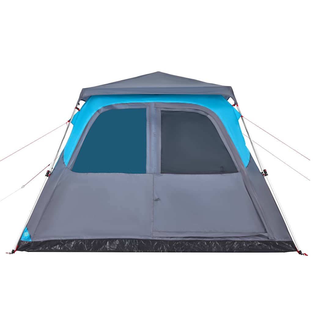 Dome Family Tent for 6 Persons Blue Quick Release System