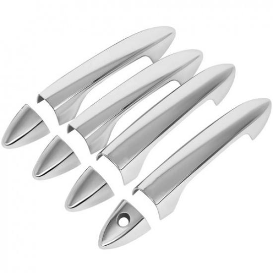 8X Carbon Fiber Car Door handle Cover Trim For Honda Accord G9 Pilot Ridgeline