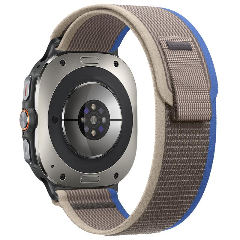 Trail Loop Strap for Samsung Galaxy Watch Ultra 47mm Nylon Bracelet Wristband for Galaxy Watch 8 Ultra 47mm Breathable Belt