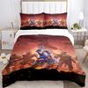 3pcs Free Fire Gaming Bedding Set-Perfect for Bedroom, Guest Room, Living Room, Hotel Decor-Ideal Gift for Fans, Travelers, Daily Use-Festiv