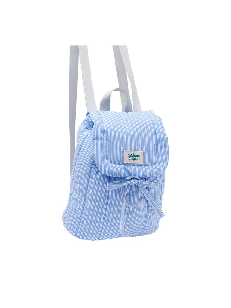 Maison Creme Pillow Backpack _ Blue
