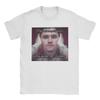 Men Women Charlie Kirk Face Rapper Meme Printed Retro Cotton T-shirt Street Fashion Casual Short Sleeve Round Neck T-shirt