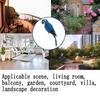 1 Piece Artificial Feathered Birds  Large 45CM Artificial Parrot Bird Parrot Figure for Outdoor Garden Decoration