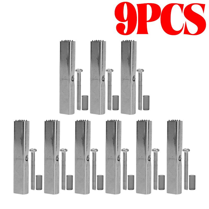 12/1PCS Dark Box Repair Screw Fix Tool 86type Wall Mount Electrical Plug Switch Outlet Socket Back Cassette Replacement Clip Kit