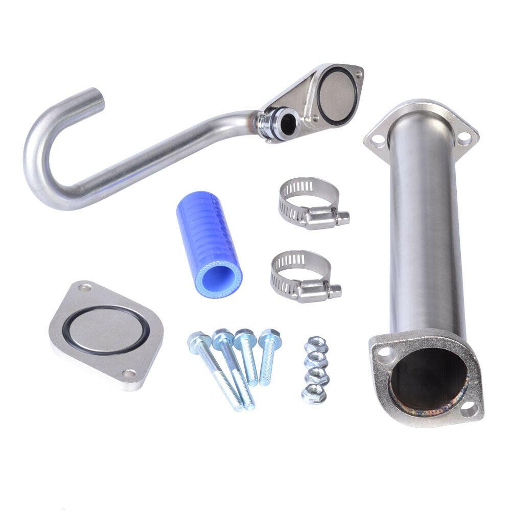 

Комплект выпускной системы с трубой EGR для дизельных двигателей Ford 6.0L V8 с турбонаддувом, подходит для Ford F250 F350 F450 2004-07 гг. чёрный