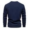 Men's Casual Slim Round Neck Sports Pullover New Autumn Men's Long-sleeved Spliced Sweatshirt