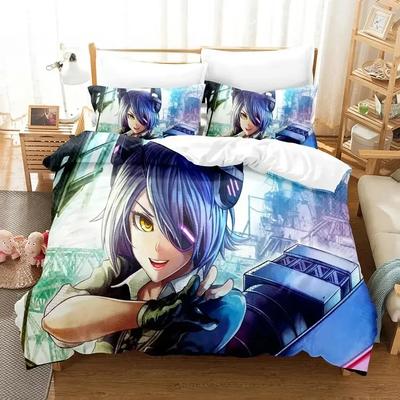 Anime Kantai Collection Bedding Set Single Twin Full Queen King Size Bed Set Adult Kid Bedroom Duvet Cover Bed Sheet Set