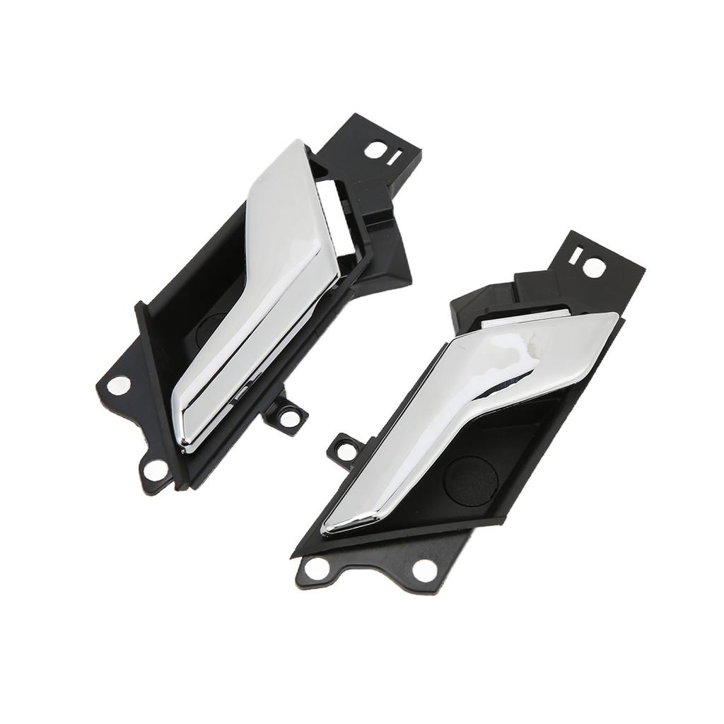 2PCS Car Door Internal Handle Silver 96861998 96861999 Replacement for Chevy Captiva Sport