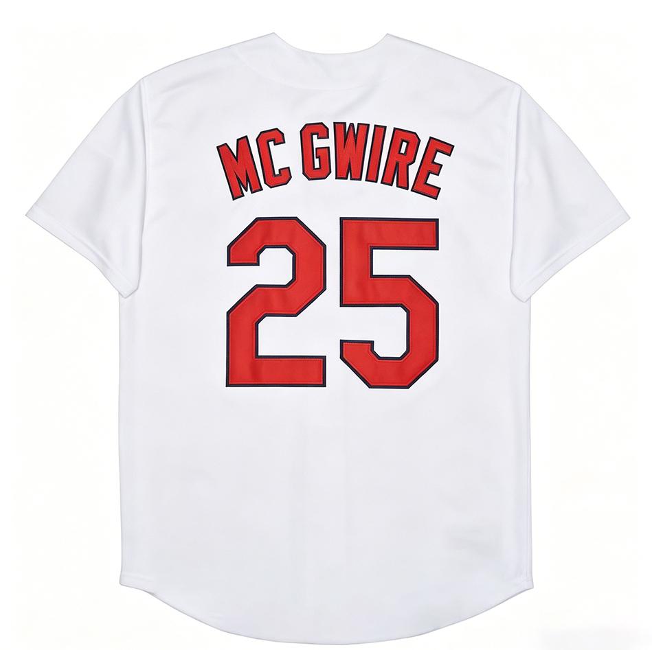 Men's Vintage-Style Stitched Baseball Jerseys 1 Ozzie Smith 6 Stan 9 Roger Maris 20 Lou Brock 45 Bob Gibson S-3XL