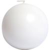 White Ball Candle 8 Cm