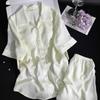 New Soft Cute Princess Style Lyocell Pajamas Women's Summer Short-sleeved Shorts Two-piece Set Girls Can Wear Loungewear