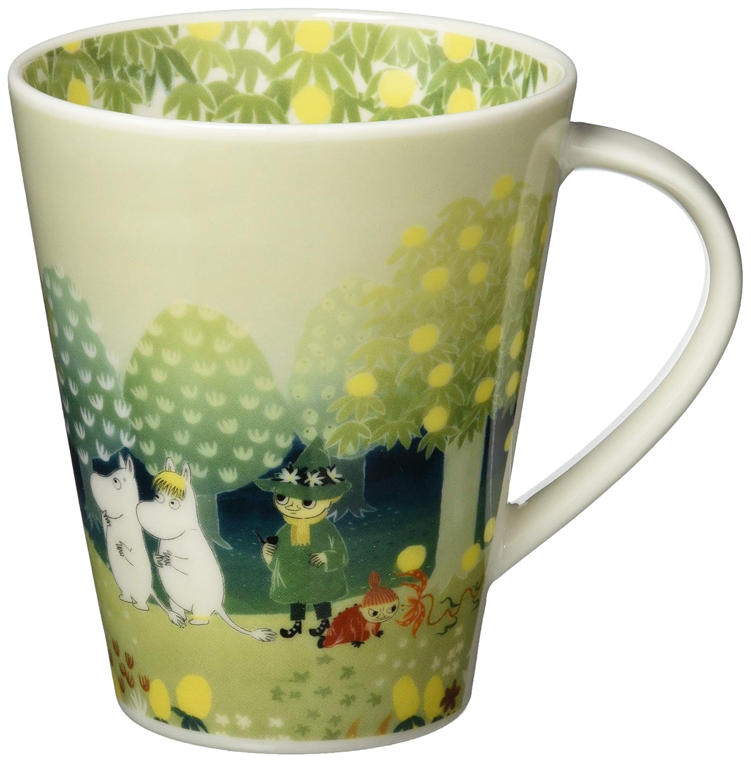 

Yamakasyoten MOOMIN Luonto Mug Large 500ml Hill Green Goods Nordic Gift Tableware Made Japan MM3201-35