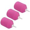 3PCS Foam Tipped Arrows EVA Aluminium Alloy Archery Training Accessory for Archery Battle Tagging Game Pink
