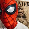 Funny Spider Man Hood Halloween Mask for Kids Adults – TikTok Viral Silly Full Face Costume Accessory