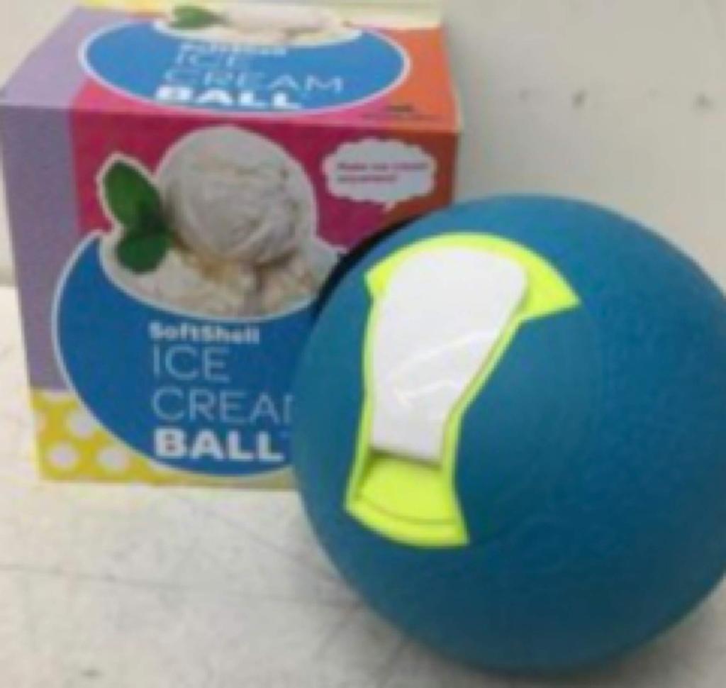 yayLabs Soft Shell Ice Cream Ball Blue