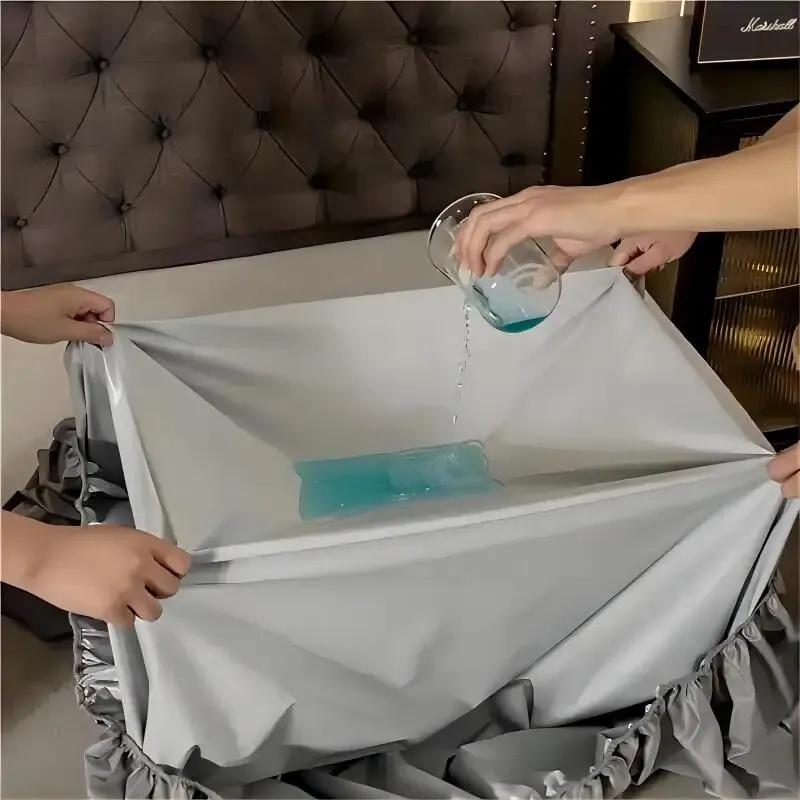 Waterproof Bed Cover Bed Fitted Sheet Home Hotel Bedspread Bedroom Bed Mattress Cover Waterproof Bedding Set Sheet With Elastic Band