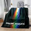 Rock Band Imagine Dragons Printed blankets Flannel Warm blanket Soft Cozy Blanket Travel Blankets bed linings Birthday Gift
