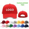 Custom Printed Logo Spring And Summer Simple Sunscreen Baseball Cap Women'S Outdoor Leisure Sports Cap Men