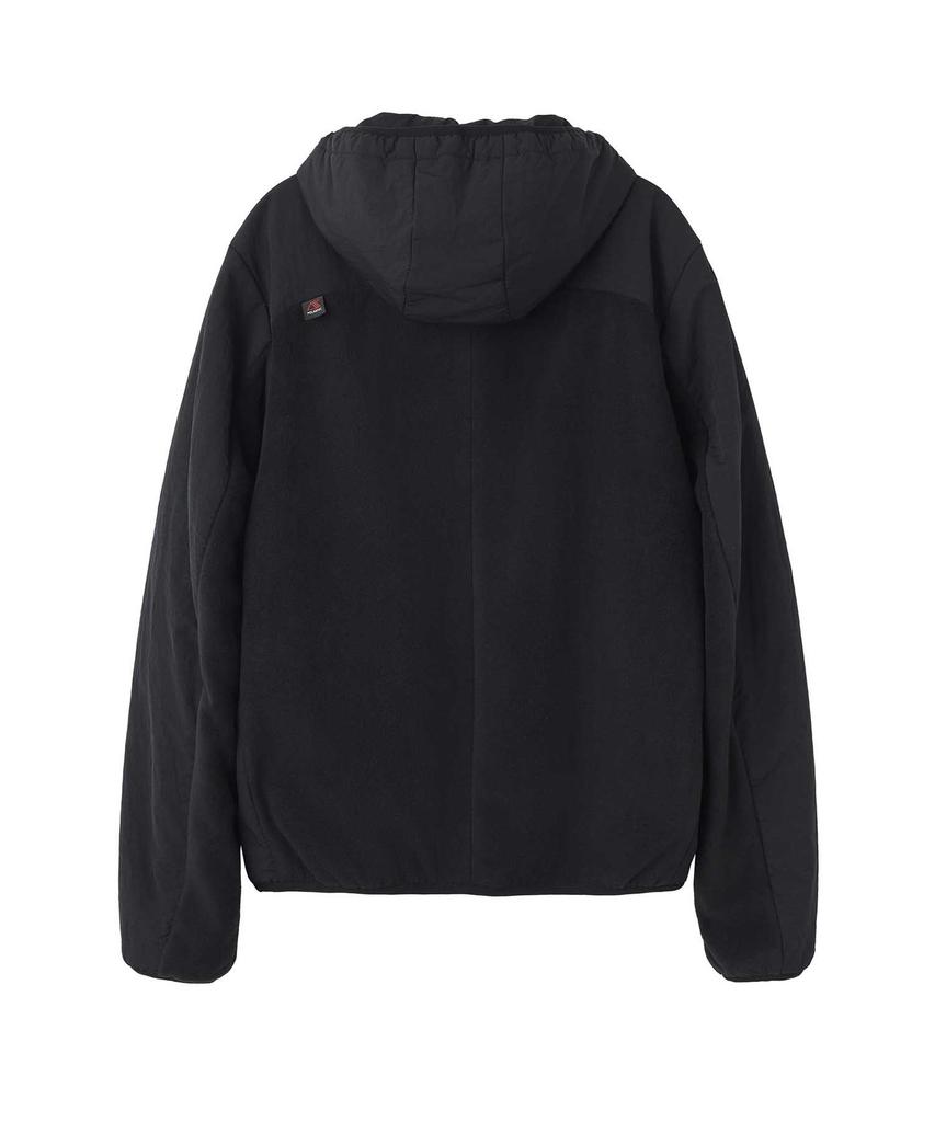 Sculptor Polartec® Reversible Zip-Up Hoodie Black