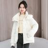 2025 Short Hooded Down Cotton Jacket Women's New Winter Thickened Warm Padded Jacket Loose Bread Jacket