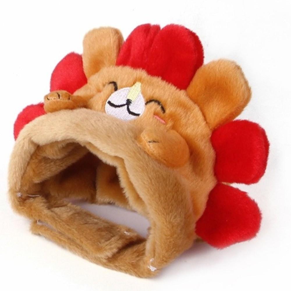 Cute Pet Hat Soft Cat Hat Dog Cat Headgear Pet Headgear Photo Taking
