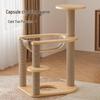 Fandu Pet Home Multi-level Cat Tree with Space Capsule