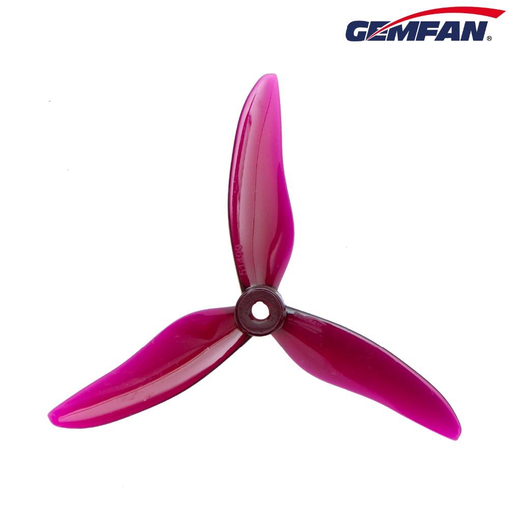 24 pcs/12 pairs Gemfan Hurricane 51499 5inch tri-blade Propeller Props CW CCW Propeller compatible T-motor motor FPV RC drone