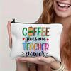 Women Linen Cosmetic Bag Makeup Pouch Handbag Lipstick Organizer Teacher's Day Best Gifts Pen Bag