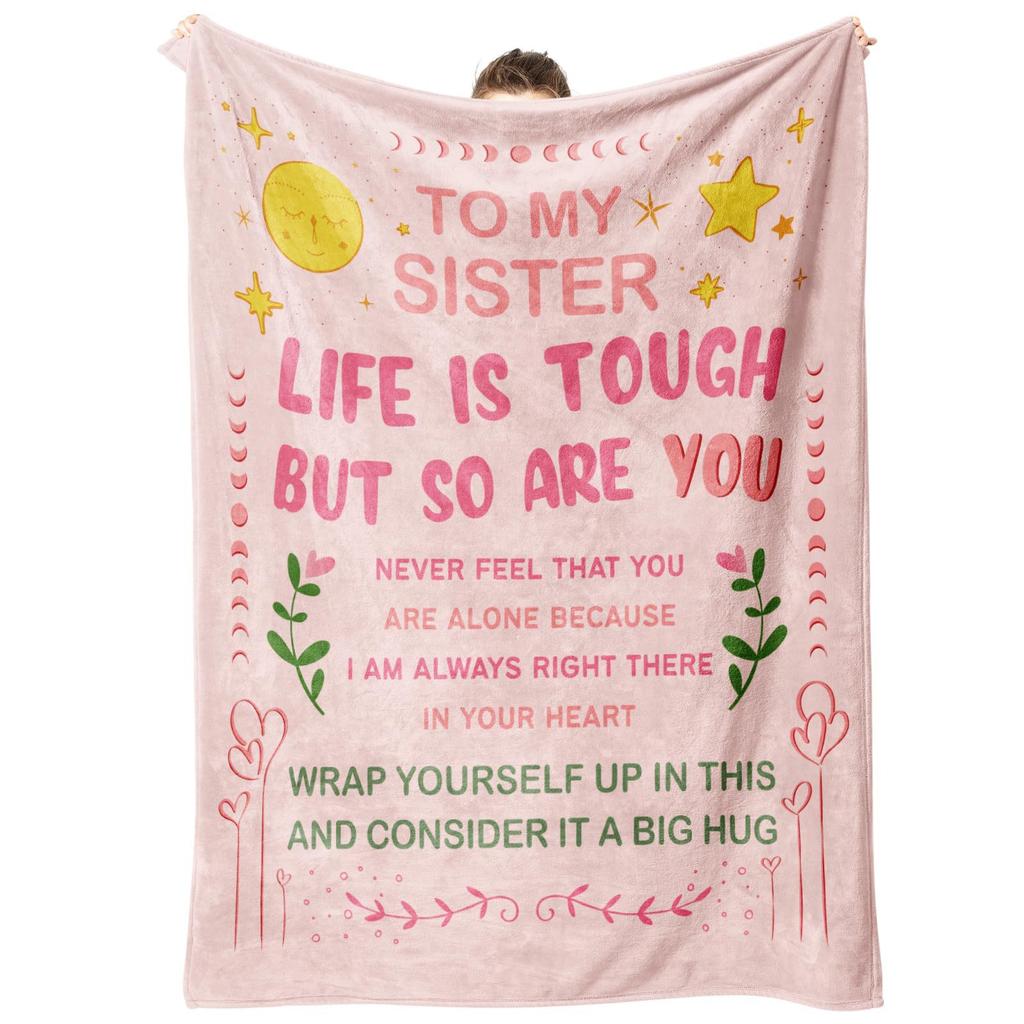 Gifts For Sisters Blankets Flannel Soft Comfortable Home Blankets Warm Blankets Birthday Holiday Gifts