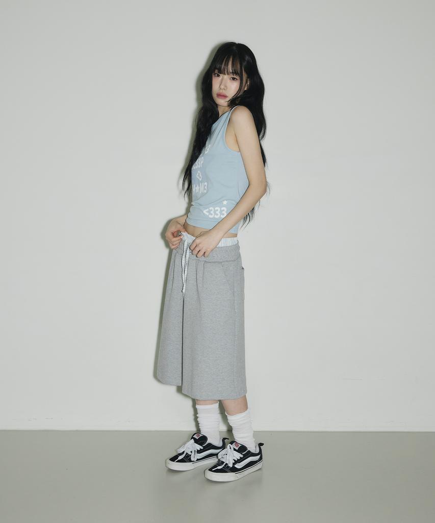 Seulliggeullou Boxer Trunks Bermuda Shorts [Grey]