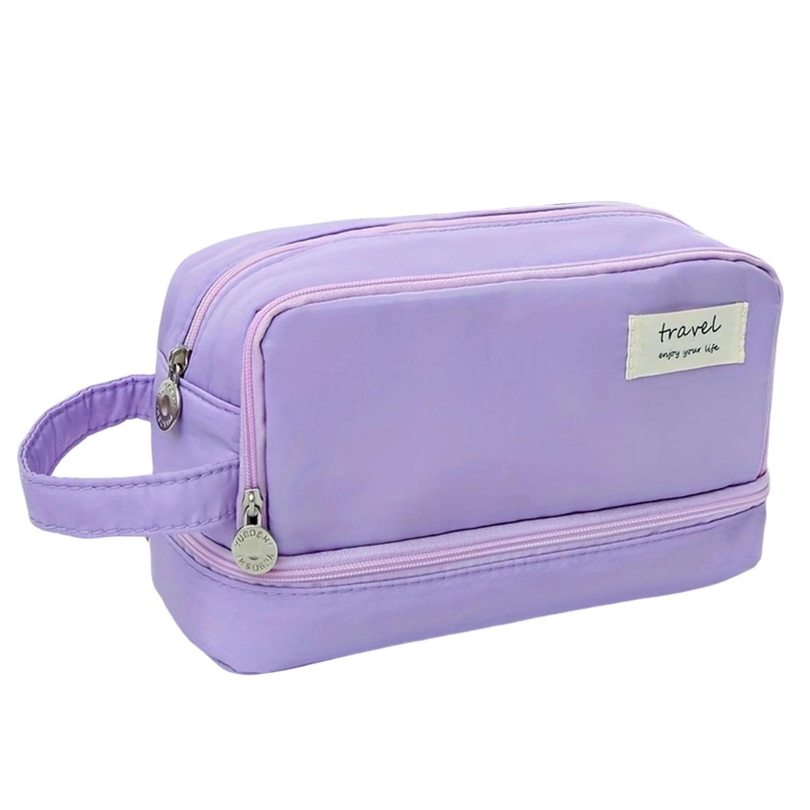 

Двухслойная школьная канцелярская коробка для карандашей, простые двухслойные прочные пеналы для начальной школы, большая сумка для хранения