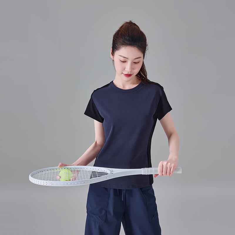 SOFSIL Women s Colorblock Round Neck T-Shirt M