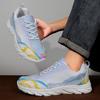 YRZL Durable Sneakers Men Lightweight Comfortable Non Slip Gym Shoes Men Walking Training Casual Sports Shoes Athletic Footwear