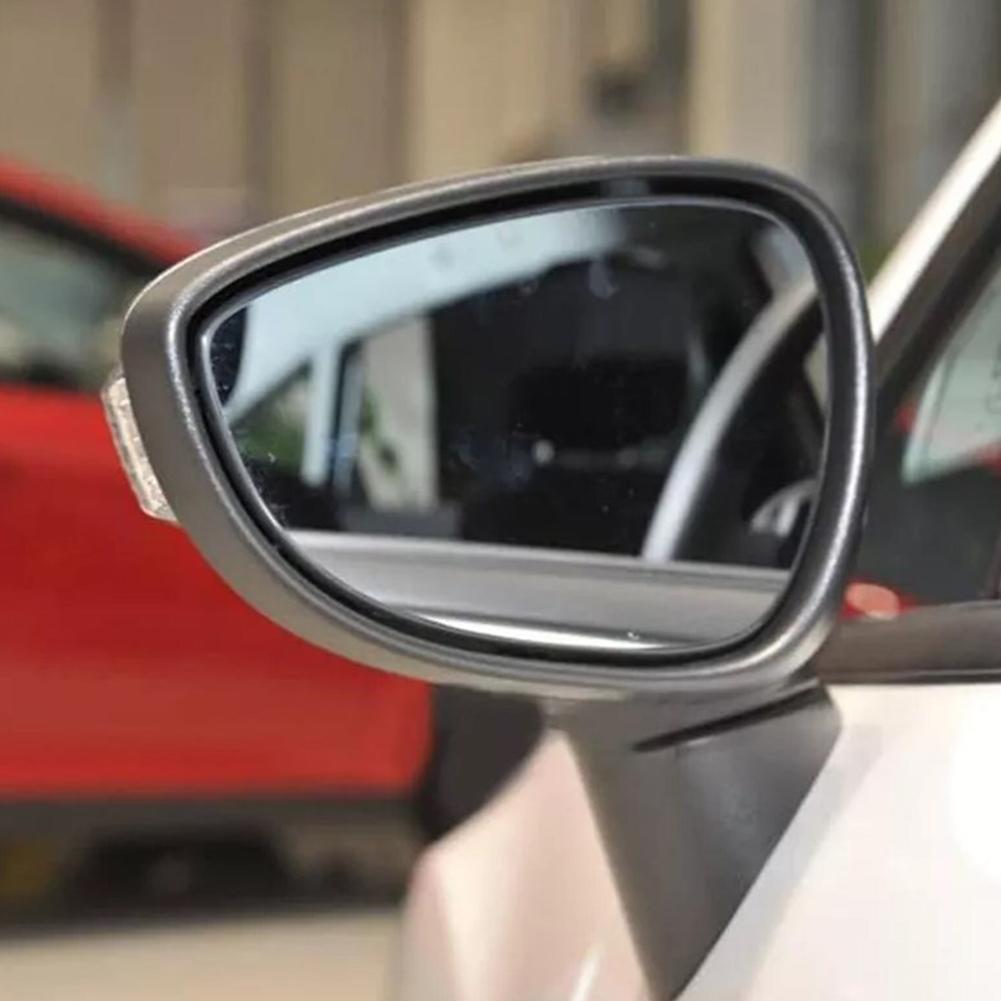 Auto ușă retrovizoare oglindă aripă acoperire cadru pentru Ford pentru Fiesta MK7 2008-17 stânga dreapta oglindă sticlă cadru accesorii auto