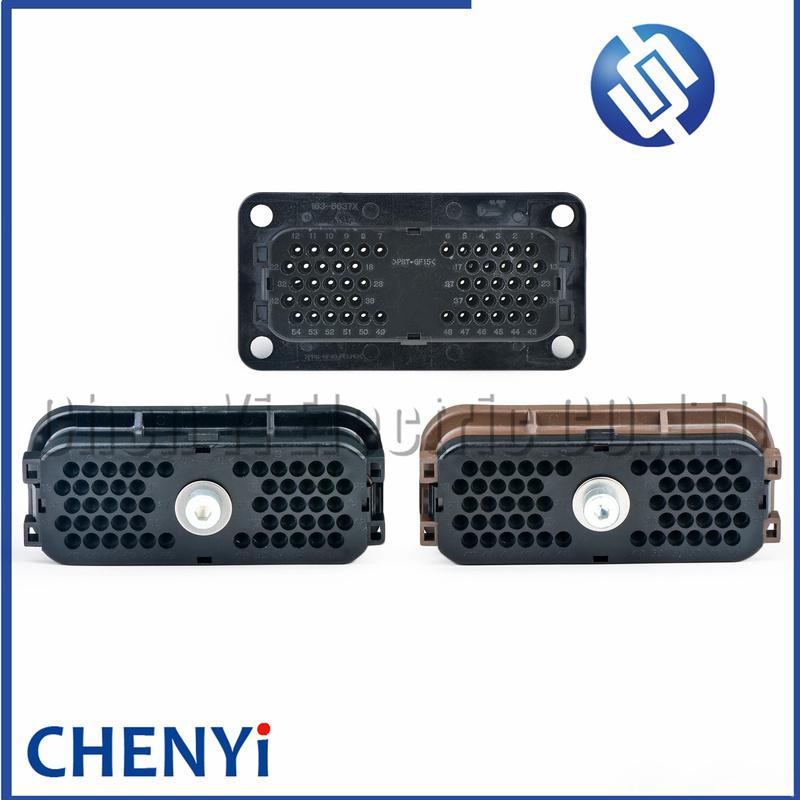 54 Pin auto Waterproof Wiring Connector For CAT Carter Excavator Computer Version Plug 153-2630 153-2620 163-6637 E320C E320D