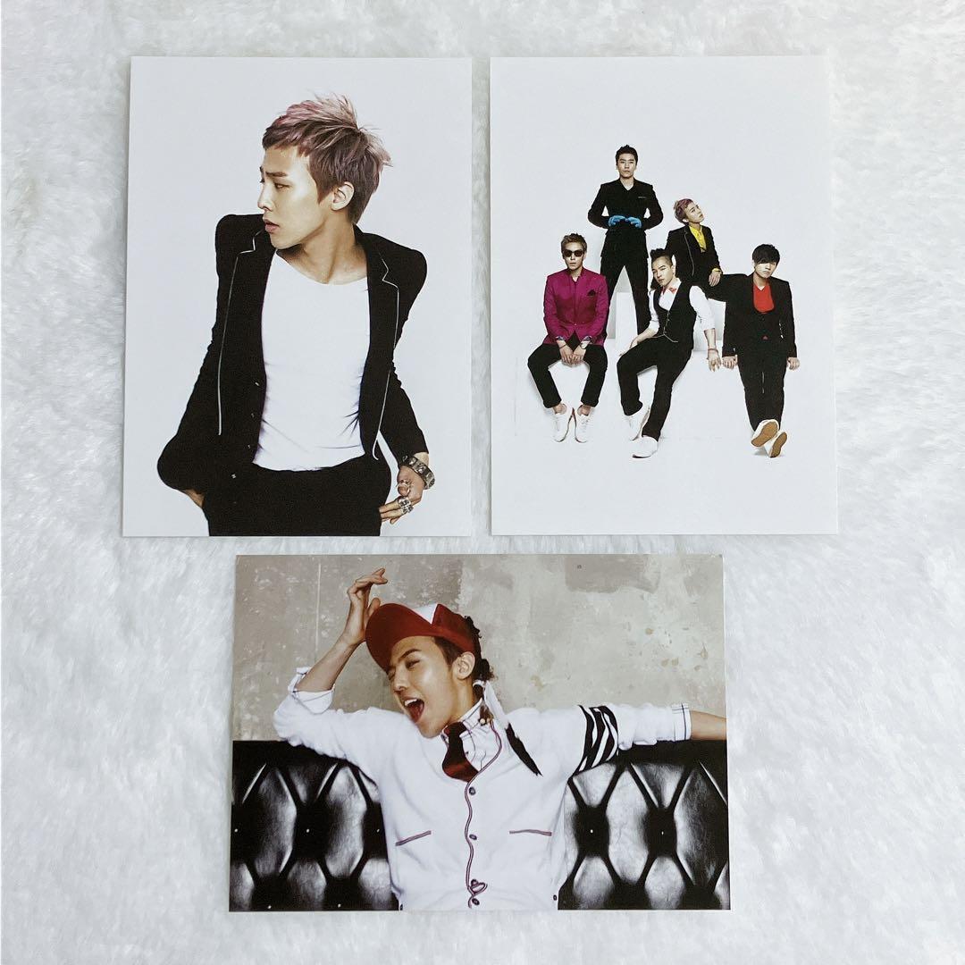 

[USED] BIGBANG-DRAGON Jiyong Korean Official Photo Cards 3 Pieces