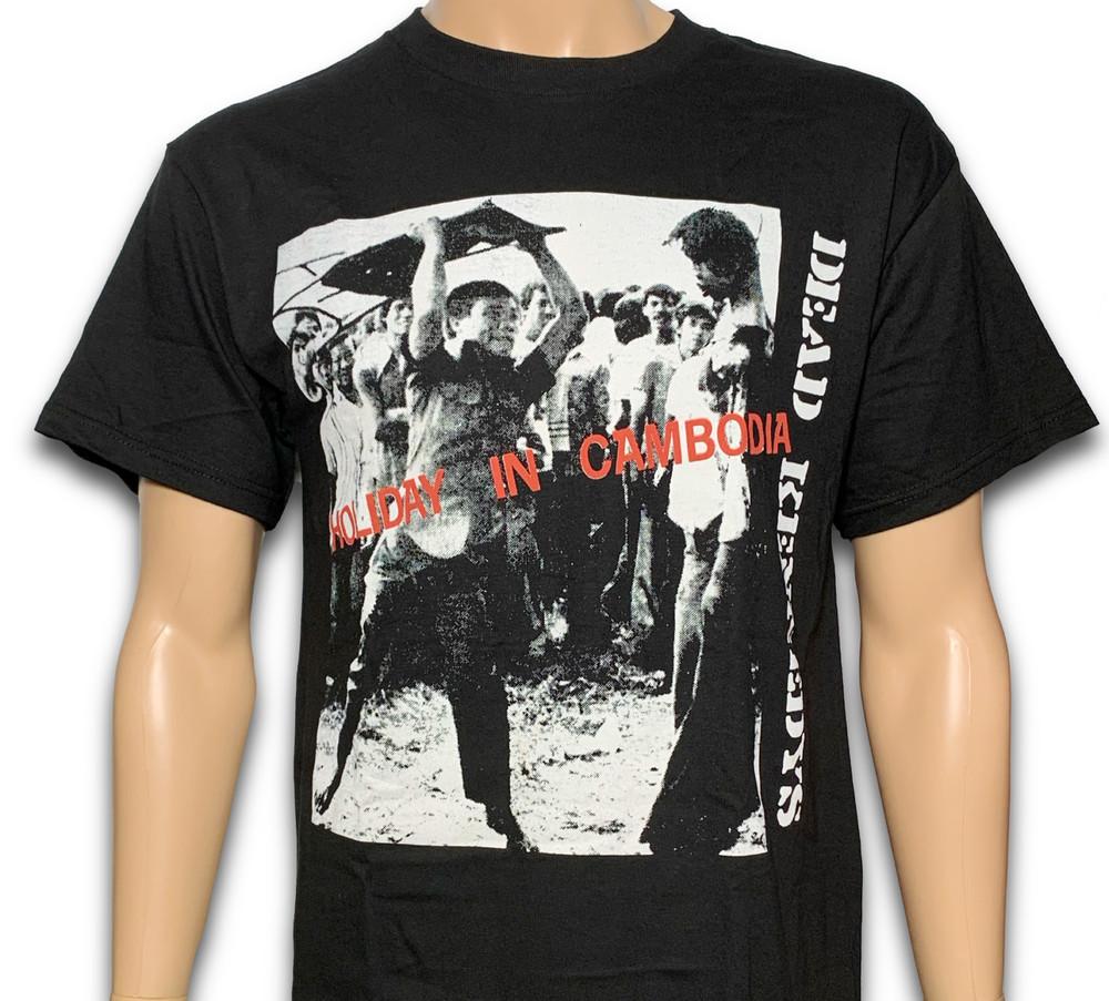 Dead Kennedy s Holiday In Cambodia Новый Официально Лицензированный Футболка Унисекс S